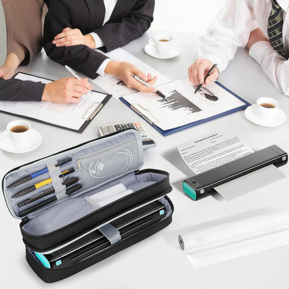 Tech Accessories Travel Organizer Pouch - Étui de rangement pour stylo scanner